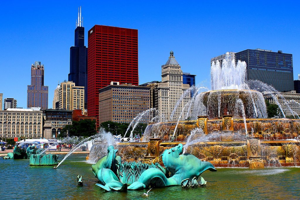 usa, chicago, fountain-2823719.jpg